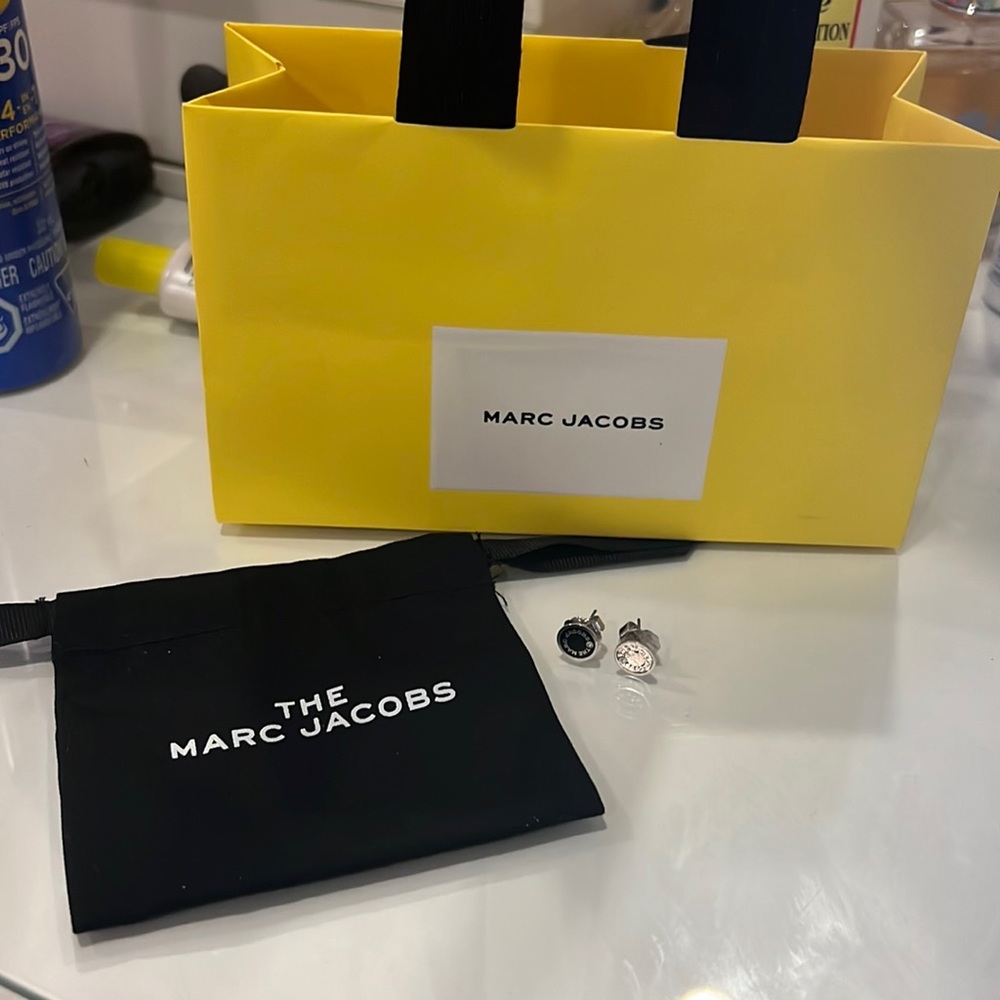 Marc Jacobs Medallion stud earrings